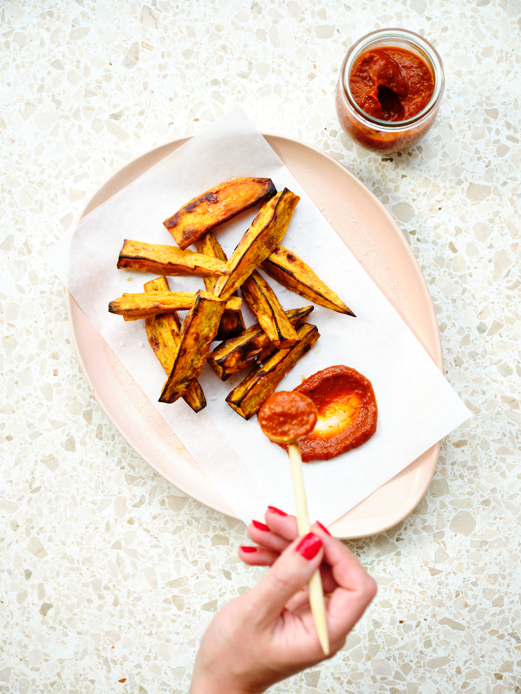 Homemade tomatenketchup